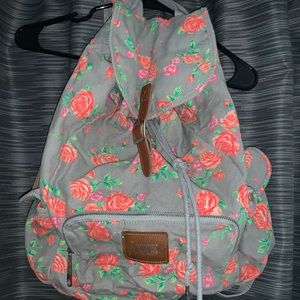 Victoria Secret PINK synch/ lace tie backpack